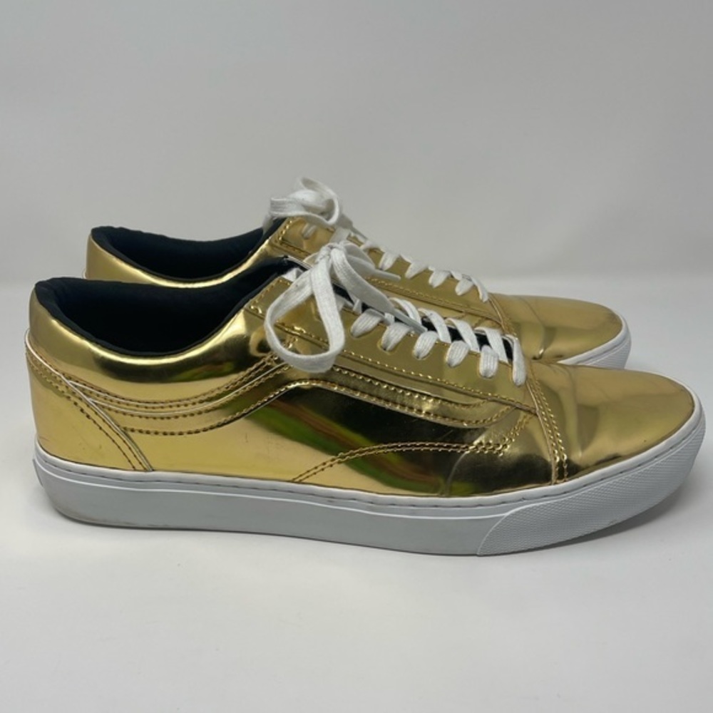 VANS Old Skool Ultracush GOLD Skateboarding Shoes Men's 11